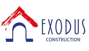 Exodus Construction logo designed by RI Web Gurus
